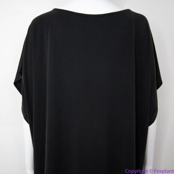 NEW Eloquii black Surplice dolman sleeve Wedge‎ wrap Dress, size 22/24 - Picture 6 of 15